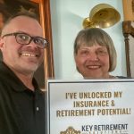 Satisfied senior couple KRS Insurance satisfied customers.